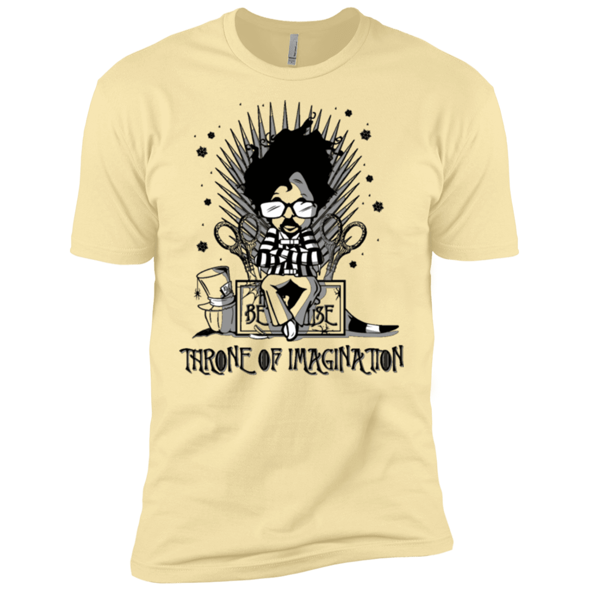 T-Shirts Banana Cream / X-Small Burtons Iron Throne Men's Premium T-Shirt