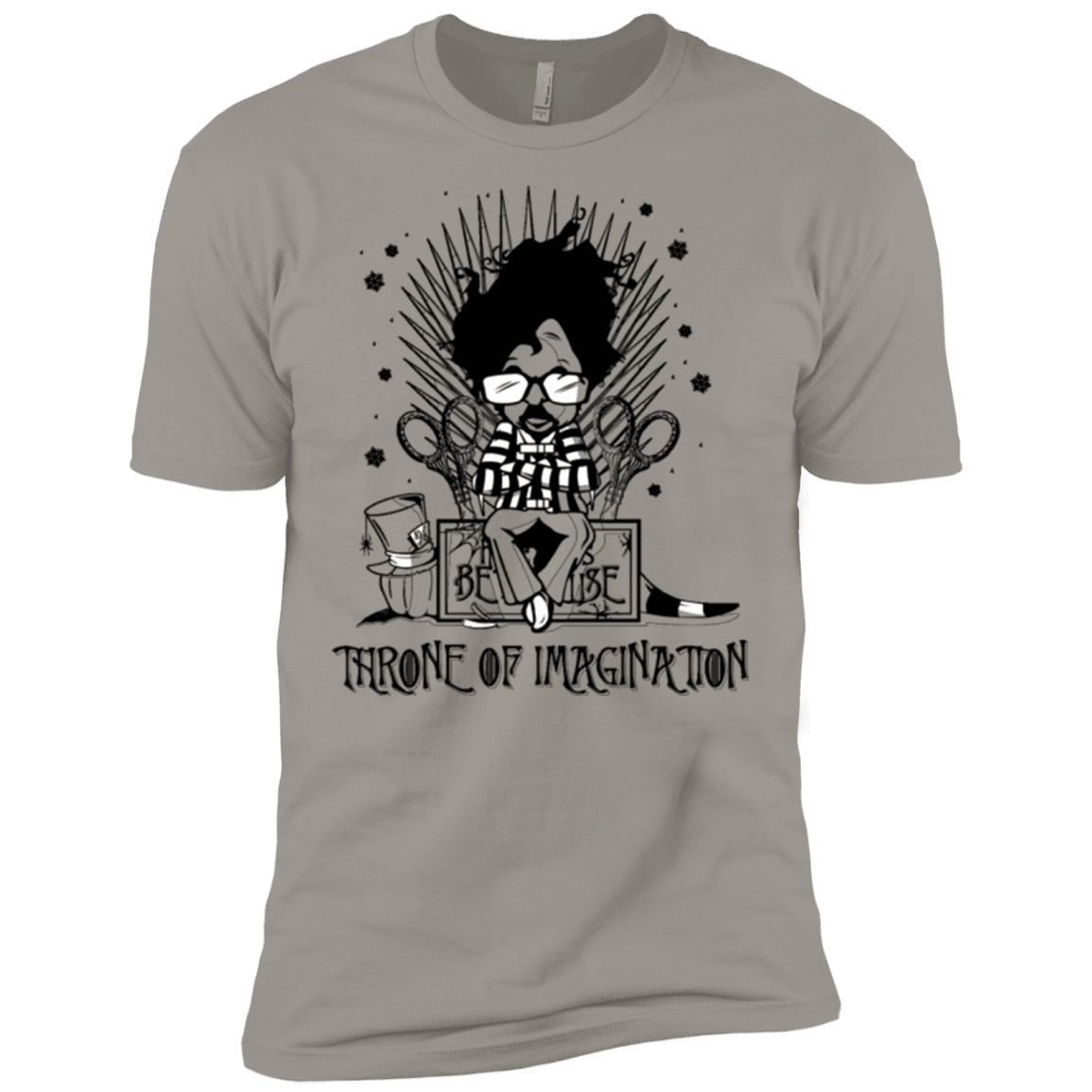 T-Shirts Light Grey / X-Small Burtons Iron Throne Men's Premium T-Shirt