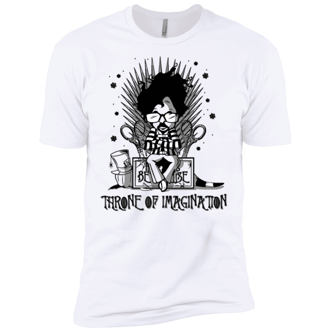 T-Shirts White / X-Small Burtons Iron Throne Men's Premium T-Shirt
