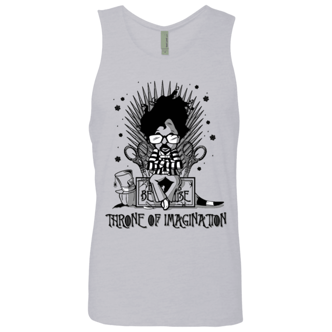 T-Shirts Heather Grey / Small Burtons Iron Throne Men's Premium Tank Top