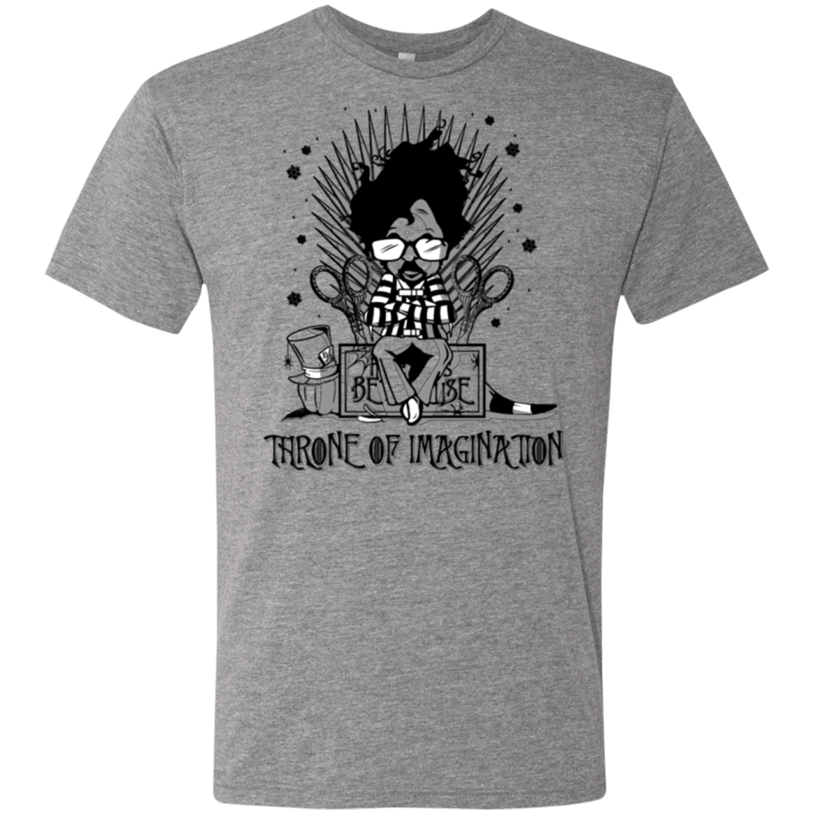T-Shirts Premium Heather / Small Burtons Iron Throne Men's Triblend T-Shirt