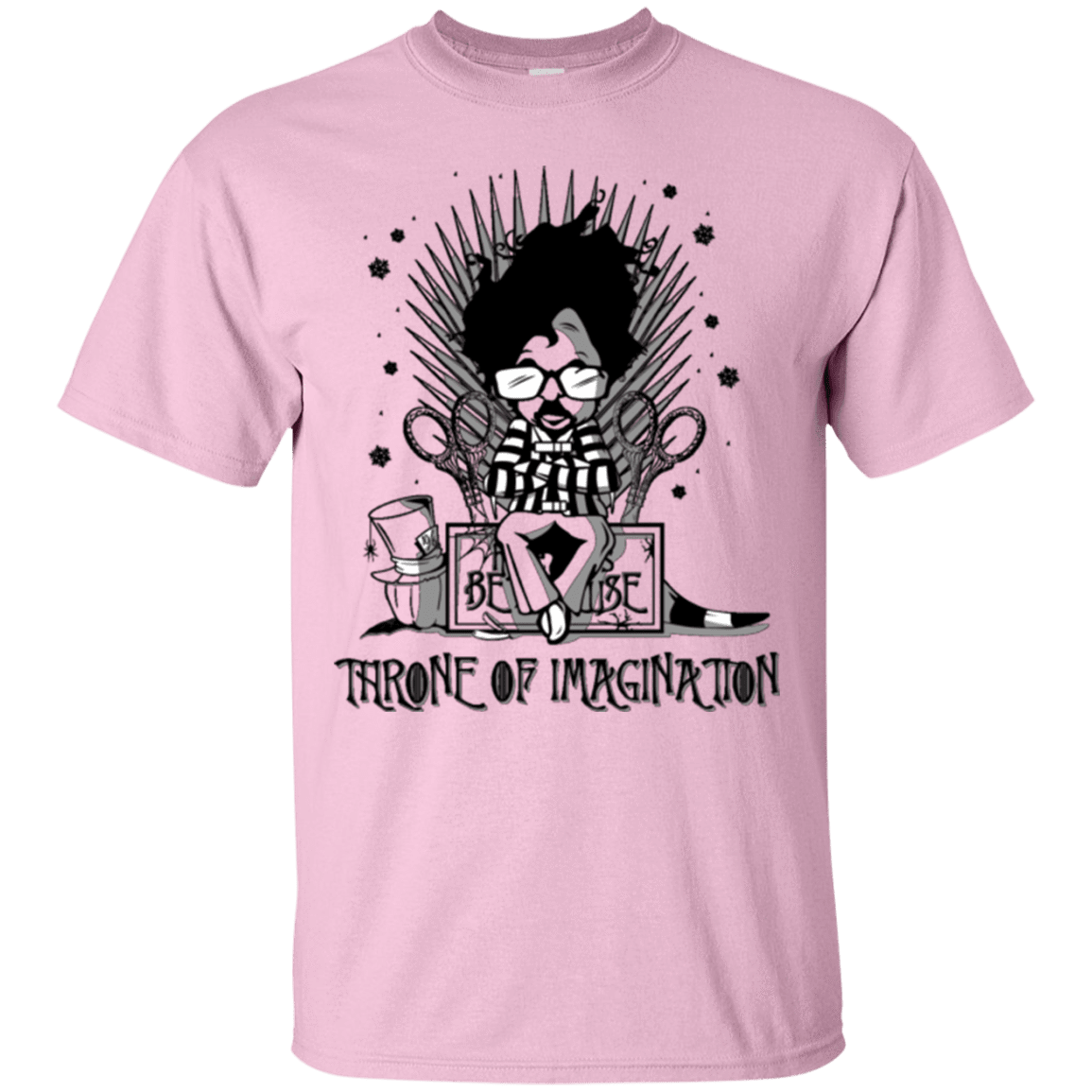 T-Shirts Light Pink / Small Burtons Iron Throne T-Shirt