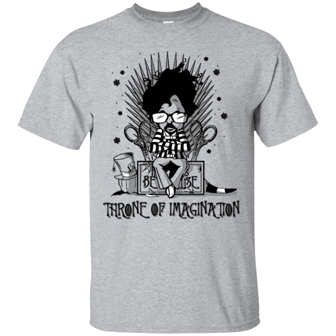 T-Shirts Sport Grey / Small Burtons Iron Throne T-Shirt