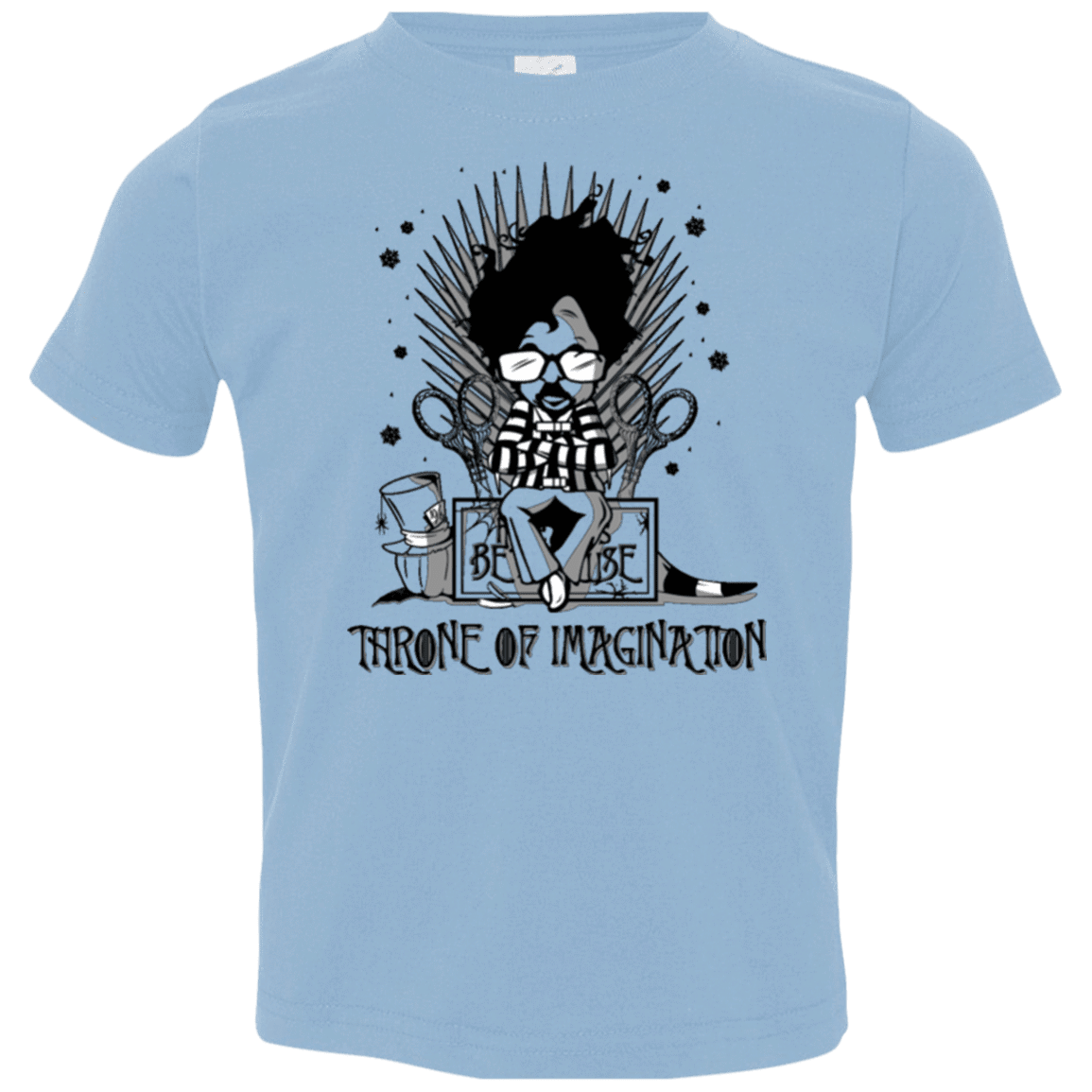 T-Shirts Light Blue / 2T Burtons Iron Throne Toddler Premium T-Shirt