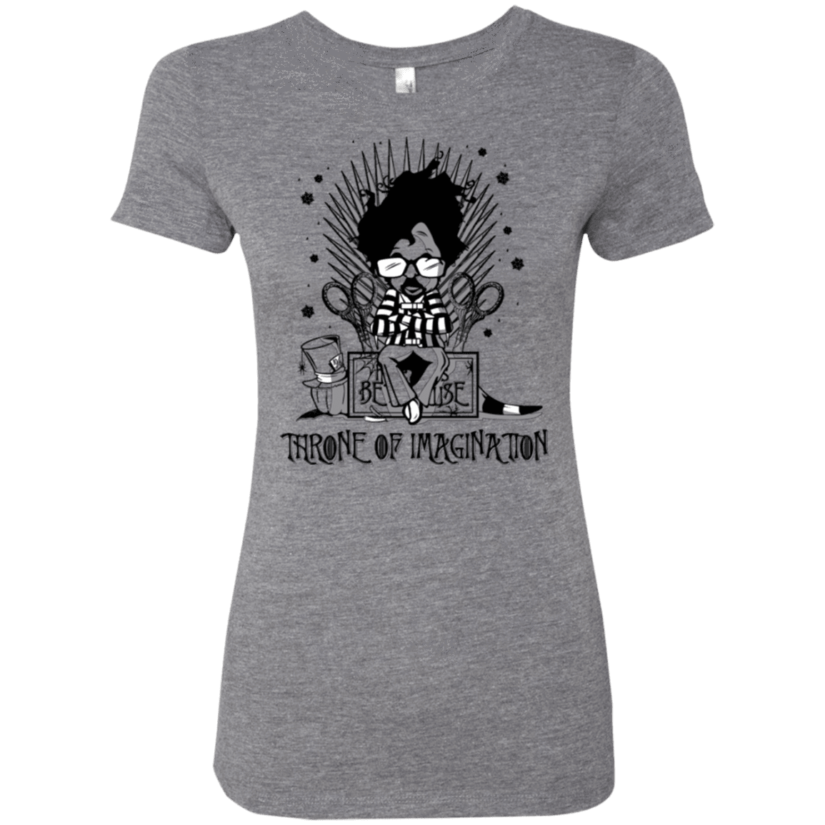 T-Shirts Premium Heather / Small Burtons Iron Throne Women's Triblend T-Shirt