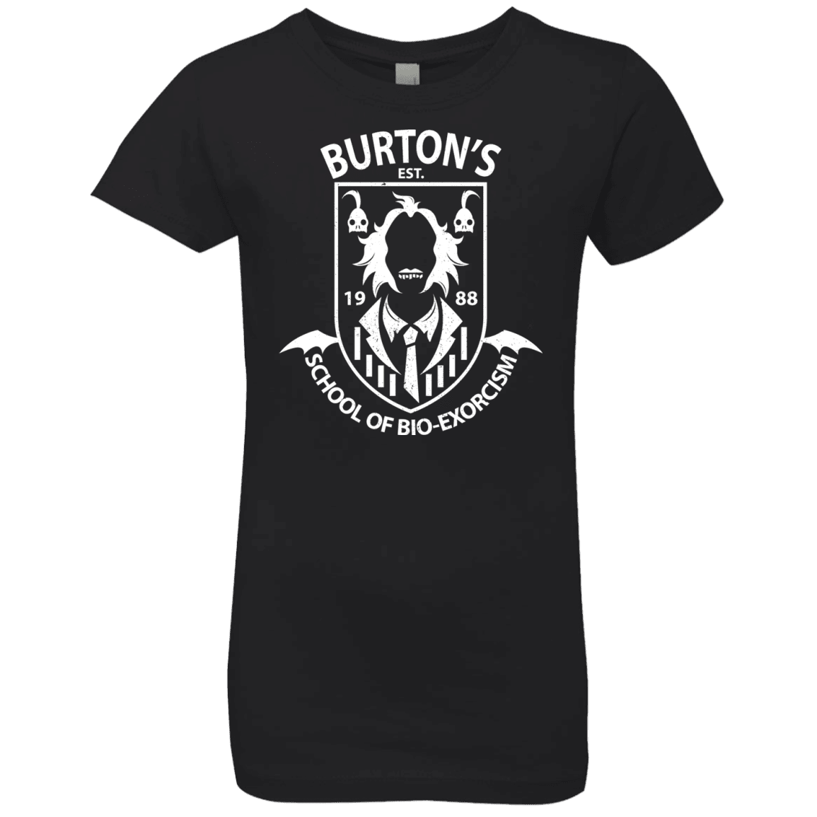 T-Shirts Black / YXS Burtons School of Bio Exorcism Girls Premium T-Shirt