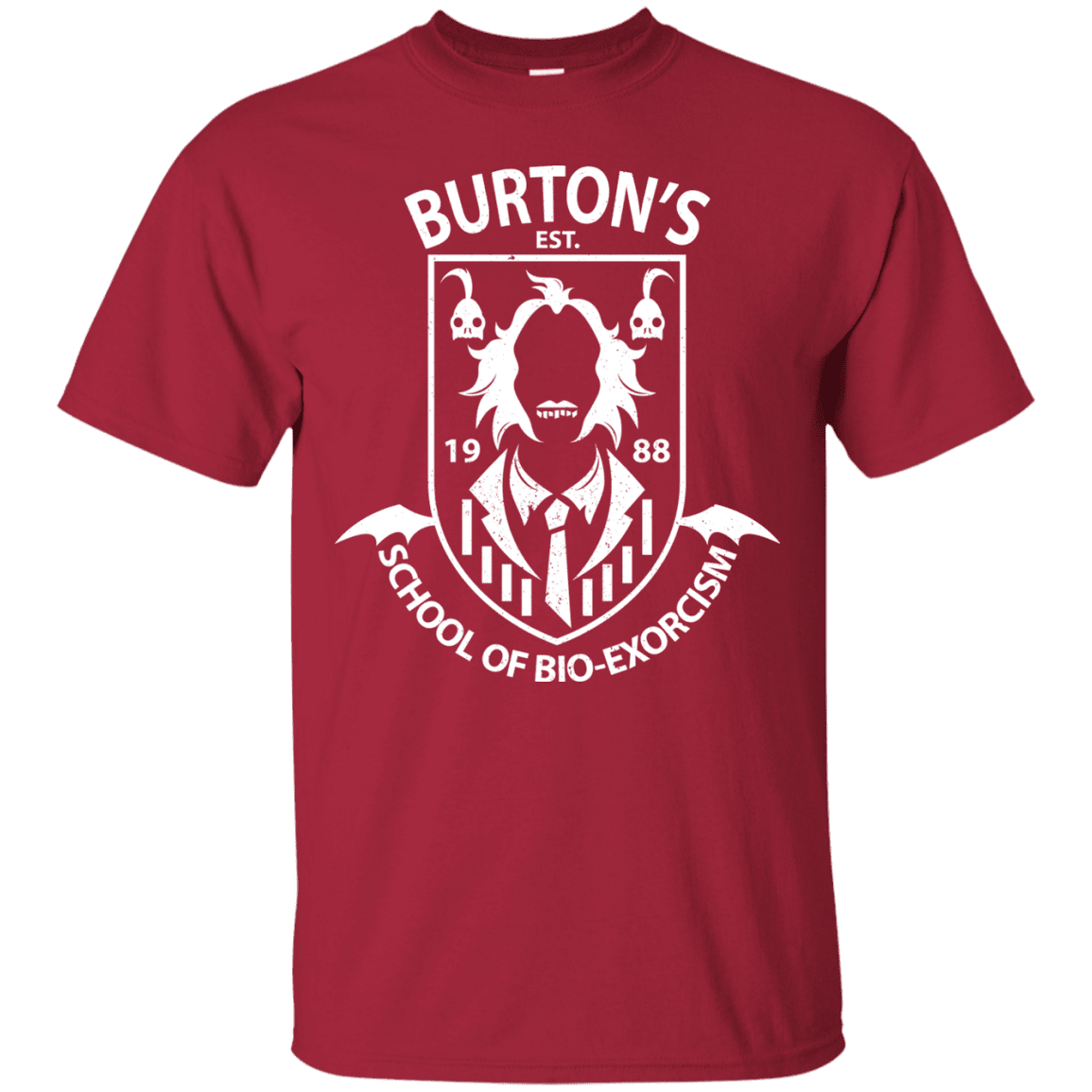T-Shirts Cardinal / Small Burtons School of Bio Exorcism T-Shirt