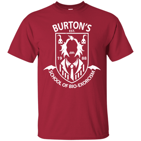 T-Shirts Cardinal / Small Burtons School of Bio Exorcism T-Shirt