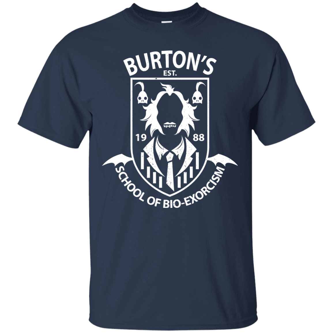 T-Shirts Navy / Small Burtons School of Bio Exorcism T-Shirt