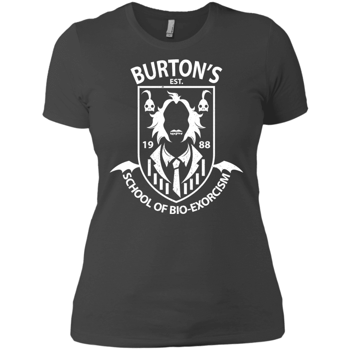 T-Shirts Heavy Metal / X-Small Burtons School of Bio Exorcism Women's Premium T-Shirt