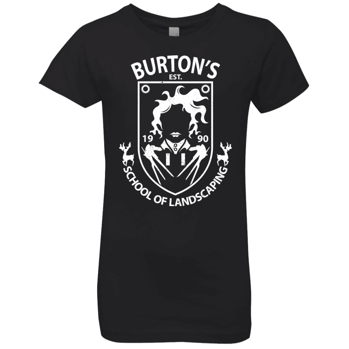 T-Shirts Black / YXS Burtons School of Landscaping Girls Premium T-Shirt