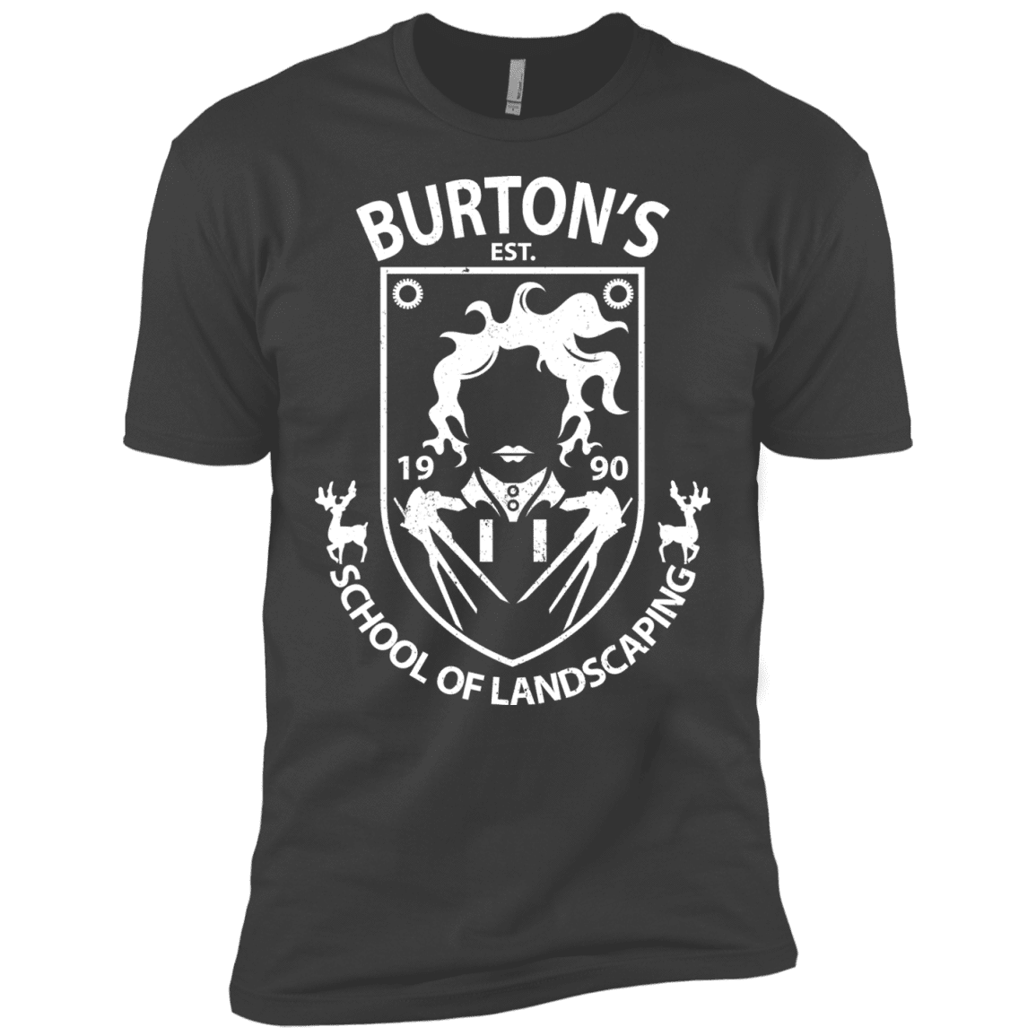 T-Shirts Heavy Metal / X-Small Burtons School of Landscaping Men's Premium T-Shirt