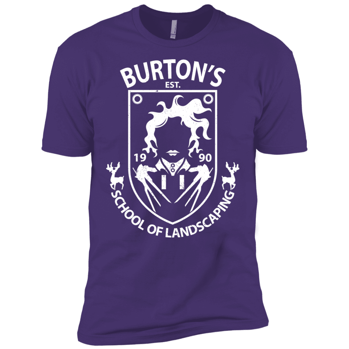 T-Shirts Purple / X-Small Burtons School of Landscaping Men's Premium T-Shirt
