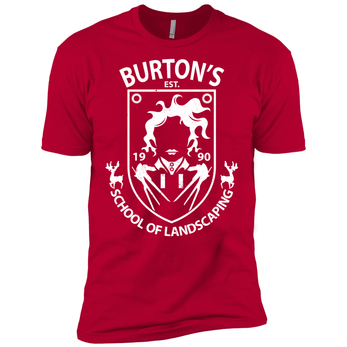 T-Shirts Red / X-Small Burtons School of Landscaping Men's Premium T-Shirt