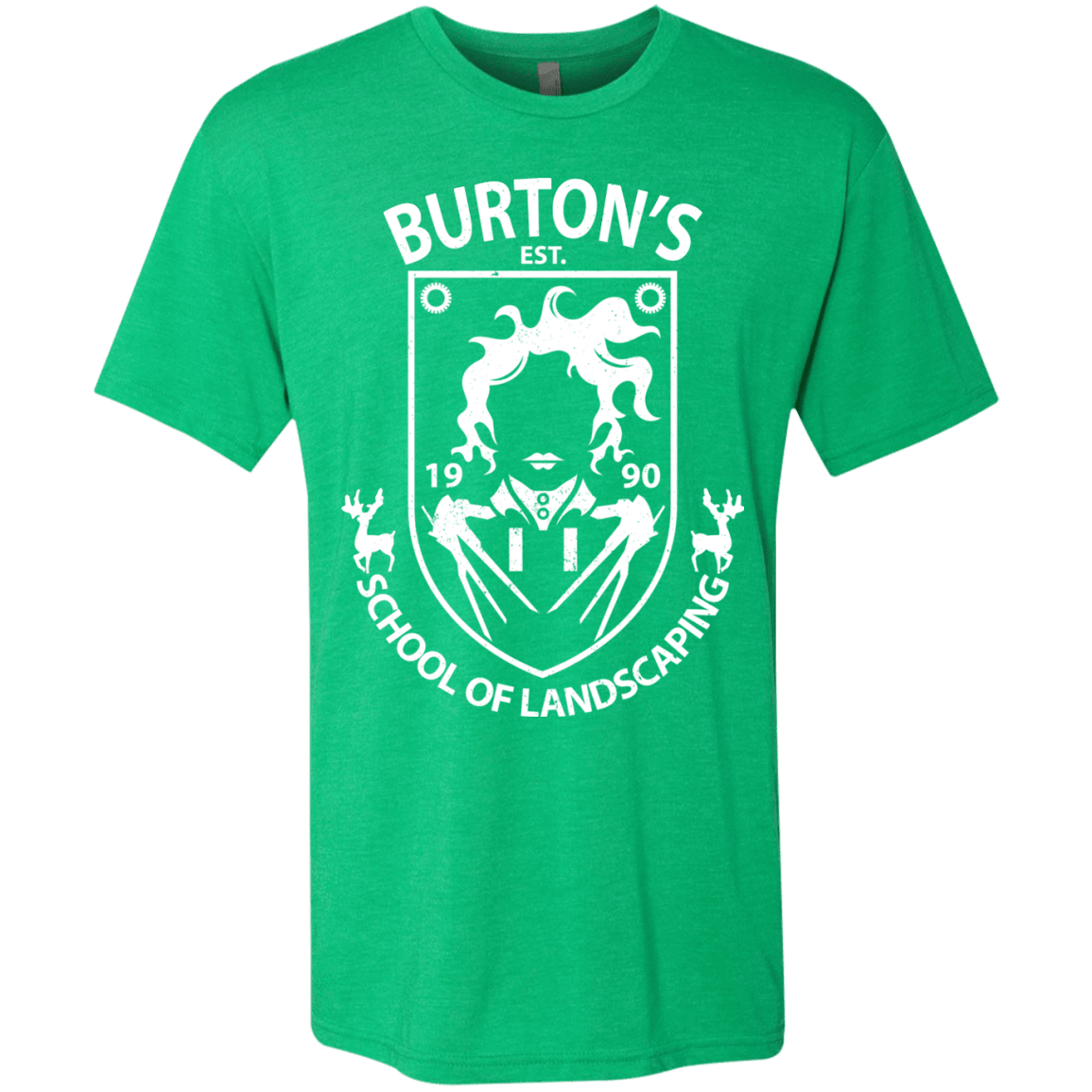T-Shirts Envy / Small Burtons School of Landscaping Men's Triblend T-Shirt