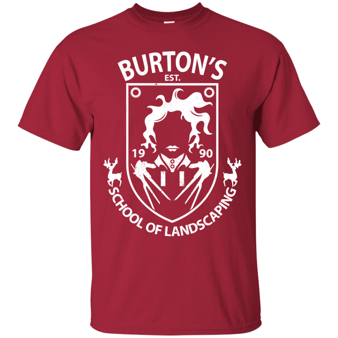 T-Shirts Cardinal / Small Burtons School of Landscaping T-Shirt