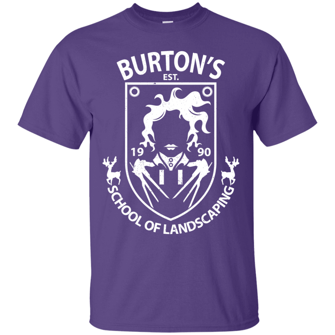 T-Shirts Purple / Small Burtons School of Landscaping T-Shirt
