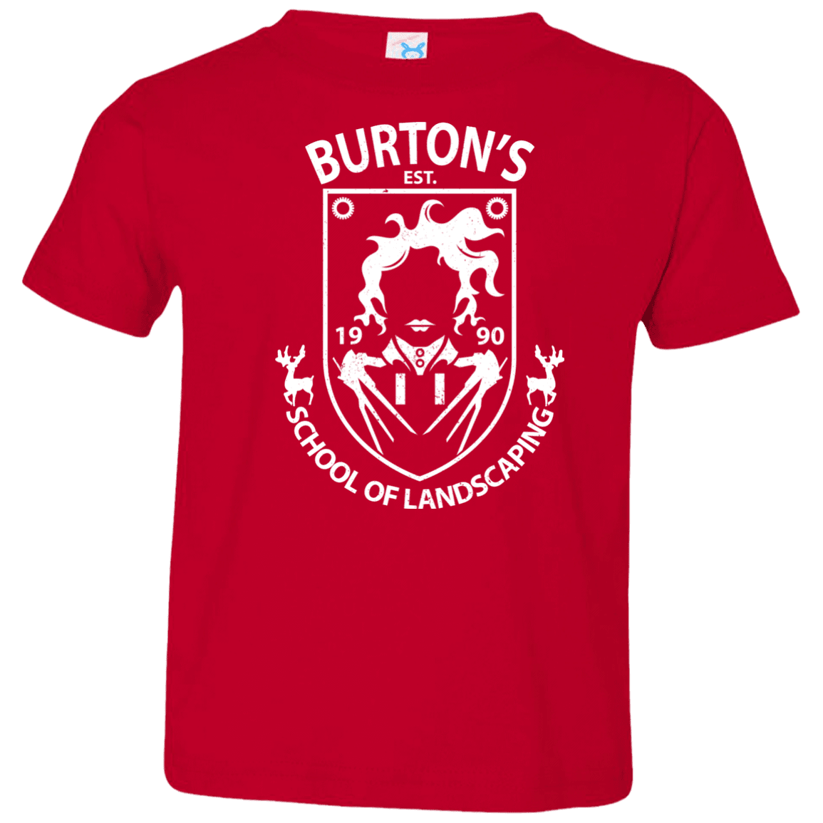 T-Shirts Red / 2T Burtons School of Landscaping Toddler Premium T-Shirt