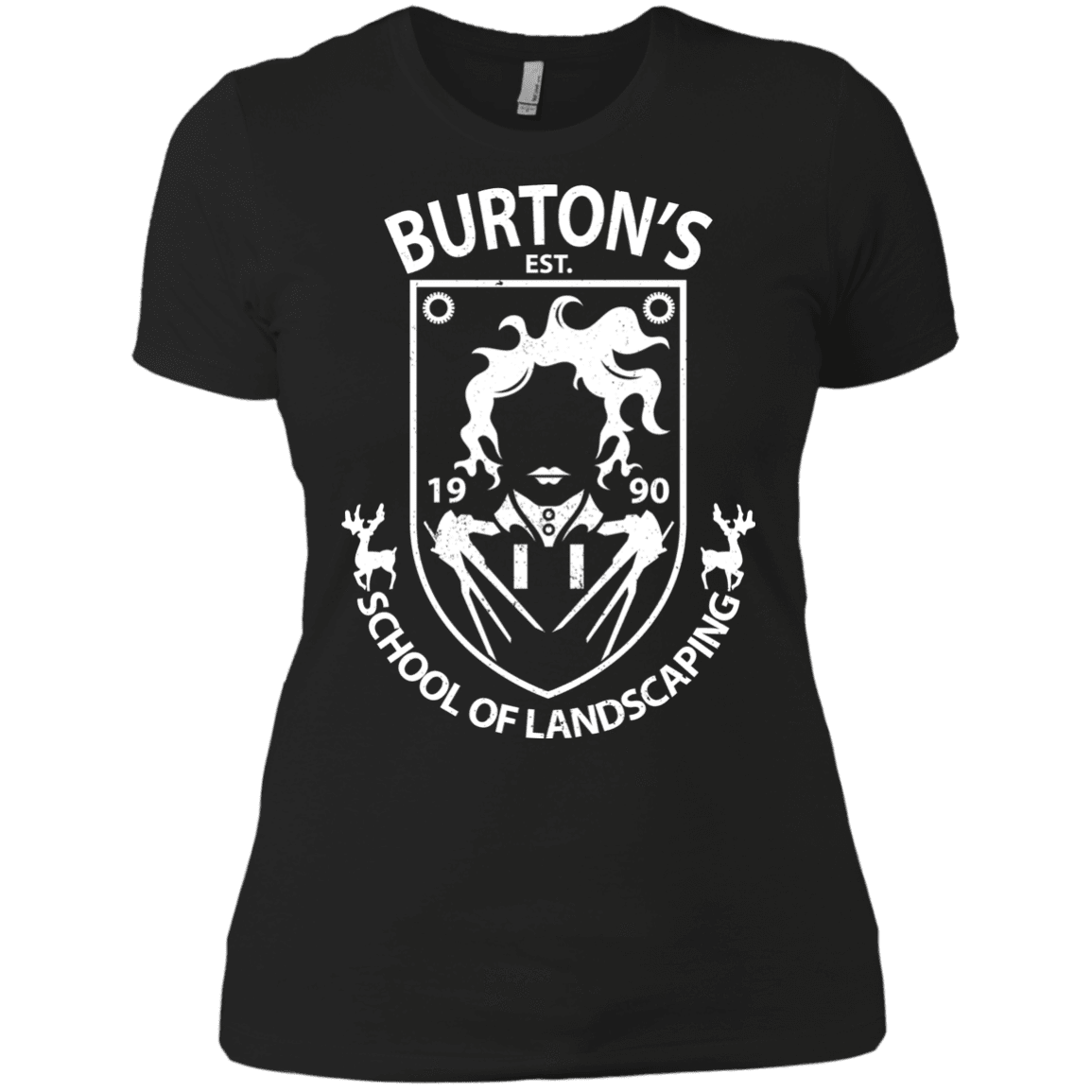 T-Shirts Black / X-Small Burtons School of Landscaping Women's Premium T-Shirt