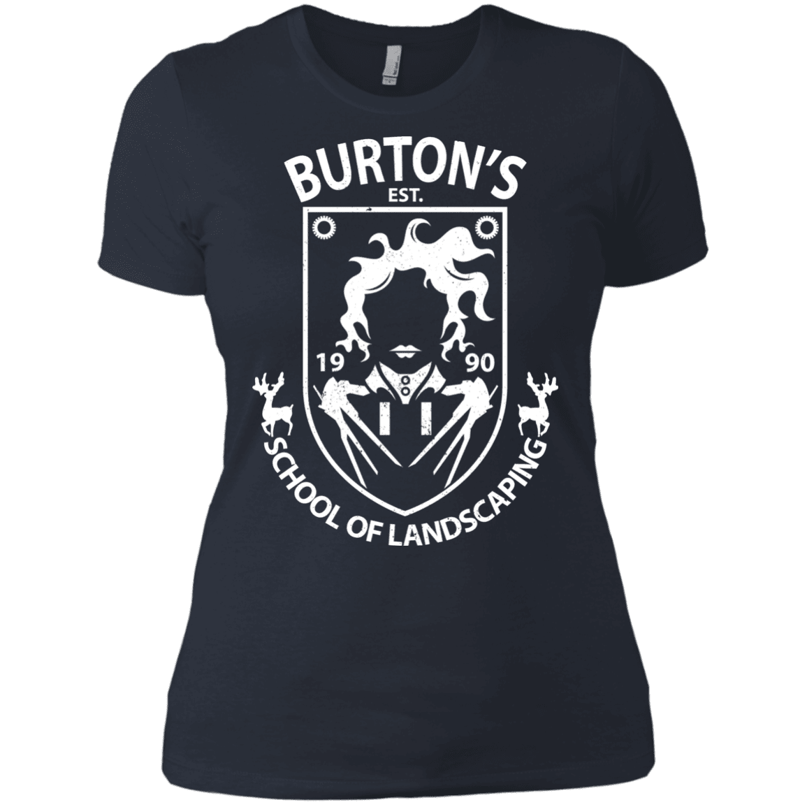 T-Shirts Indigo / X-Small Burtons School of Landscaping Women's Premium T-Shirt