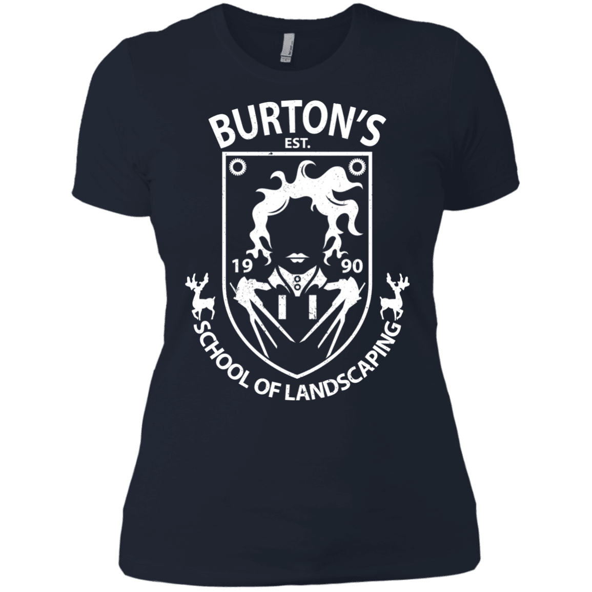 T-Shirts Midnight Navy / X-Small Burtons School of Landscaping Women's Premium T-Shirt