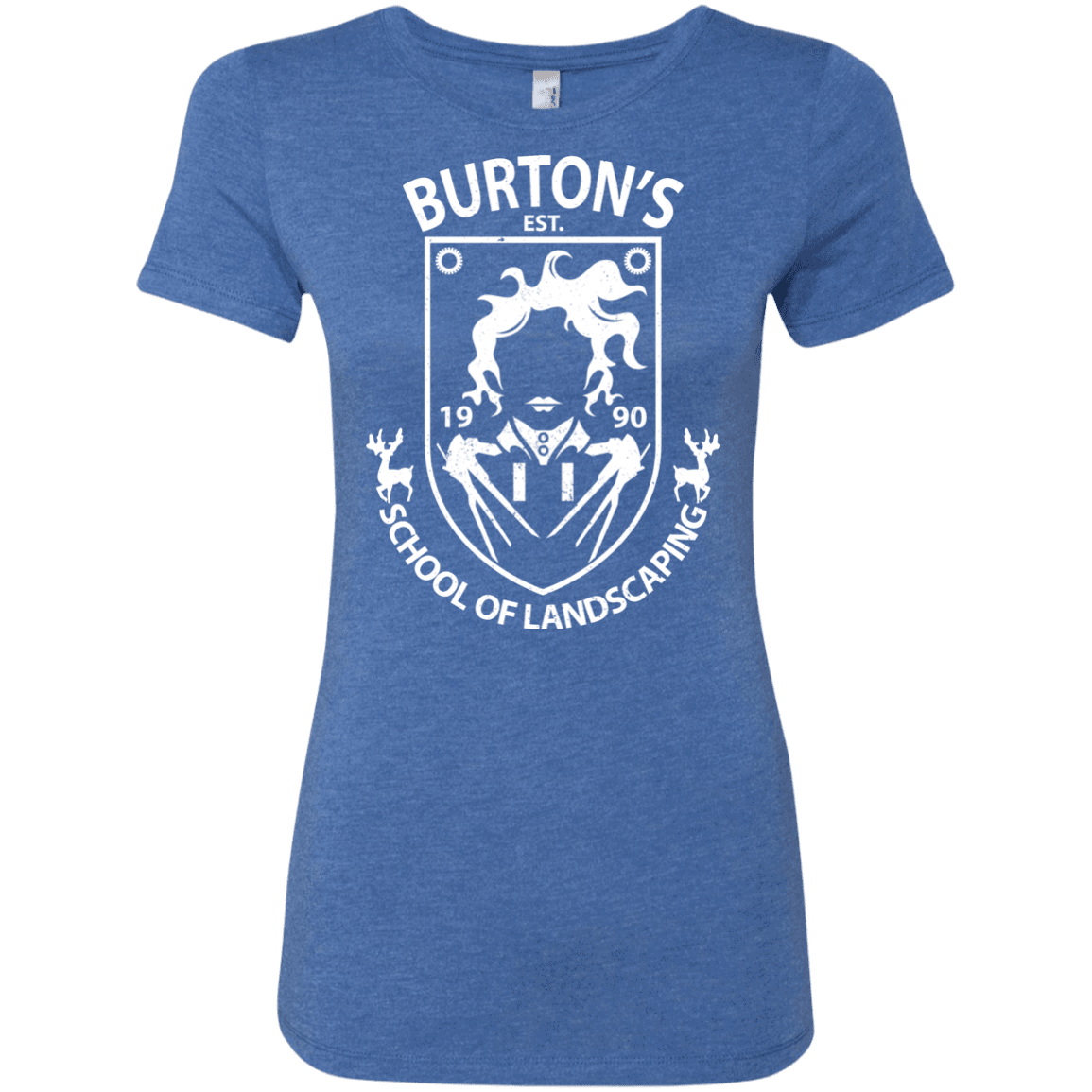 T-Shirts Vintage Royal / Small Burtons School of Landscaping Women's Triblend T-Shirt