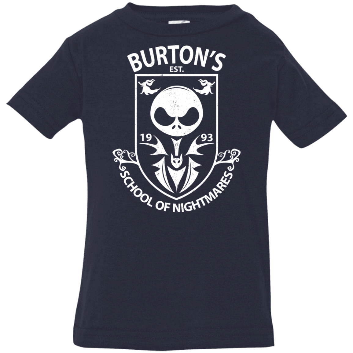 T-Shirts Navy / 6 Months Burtons School of Nightmares Infant Premium T-Shirt