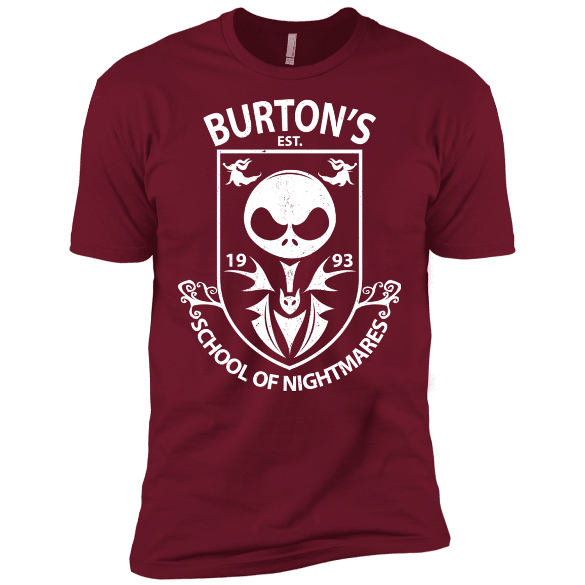 T-Shirts Cardinal / X-Small Burtons School of Nightmares Men's Premium T-Shirt