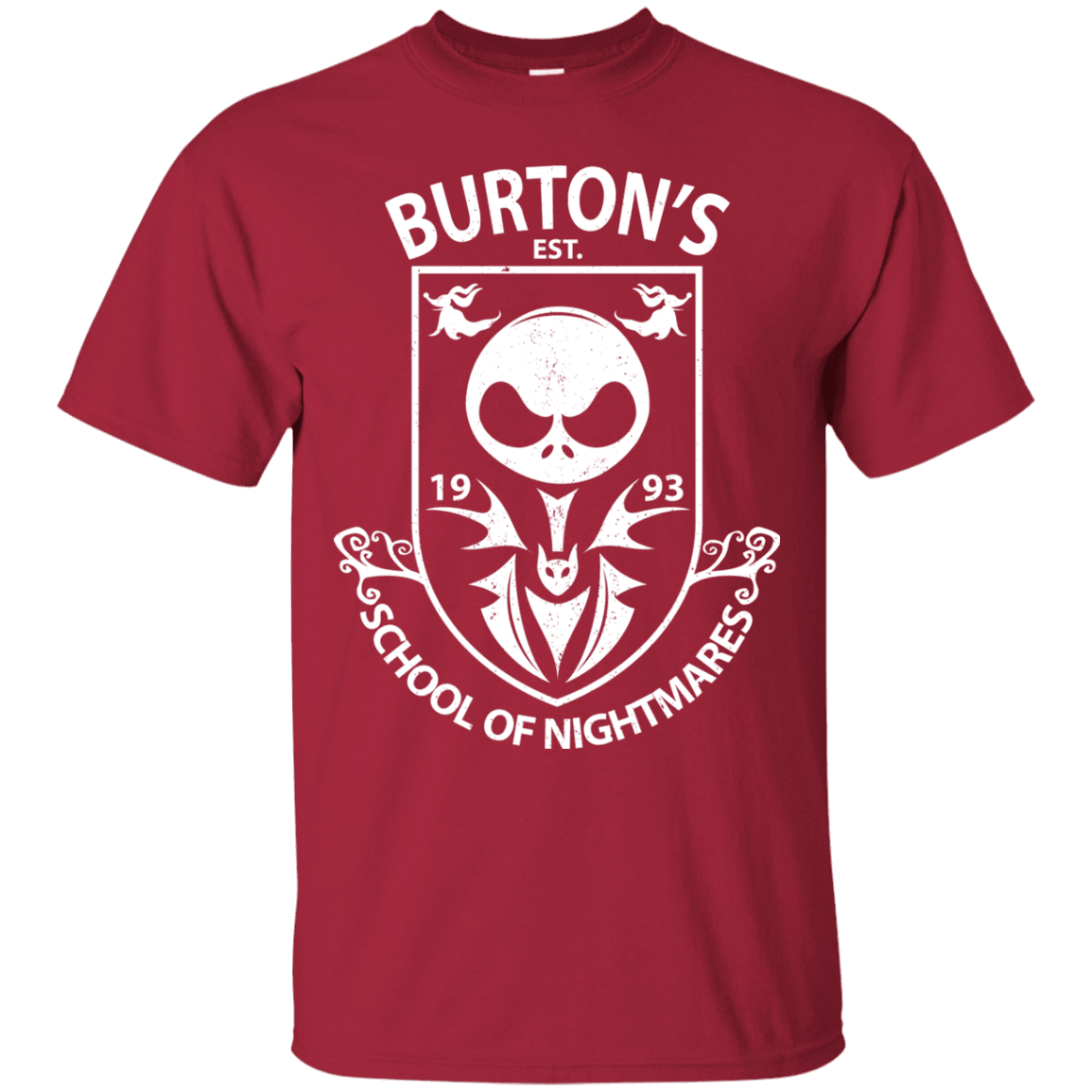 T-Shirts Cardinal / Small Burtons School of Nightmares T-Shirt