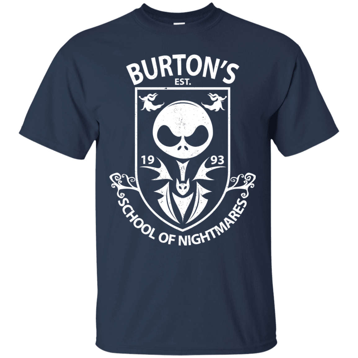 T-Shirts Navy / Small Burtons School of Nightmares T-Shirt