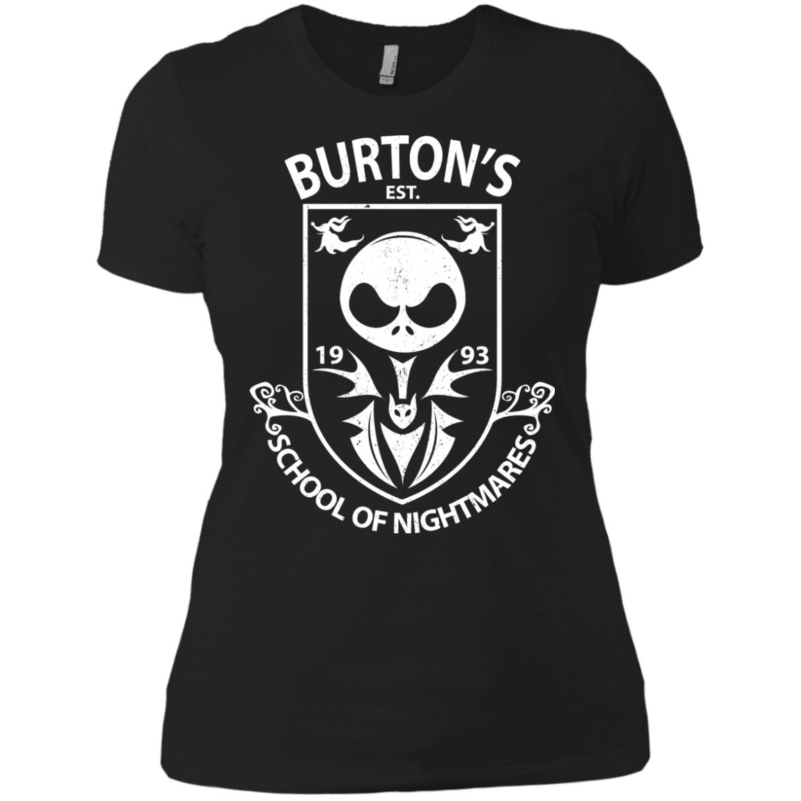 T-Shirts Black / X-Small Burtons School of Nightmares Women's Premium T-Shirt