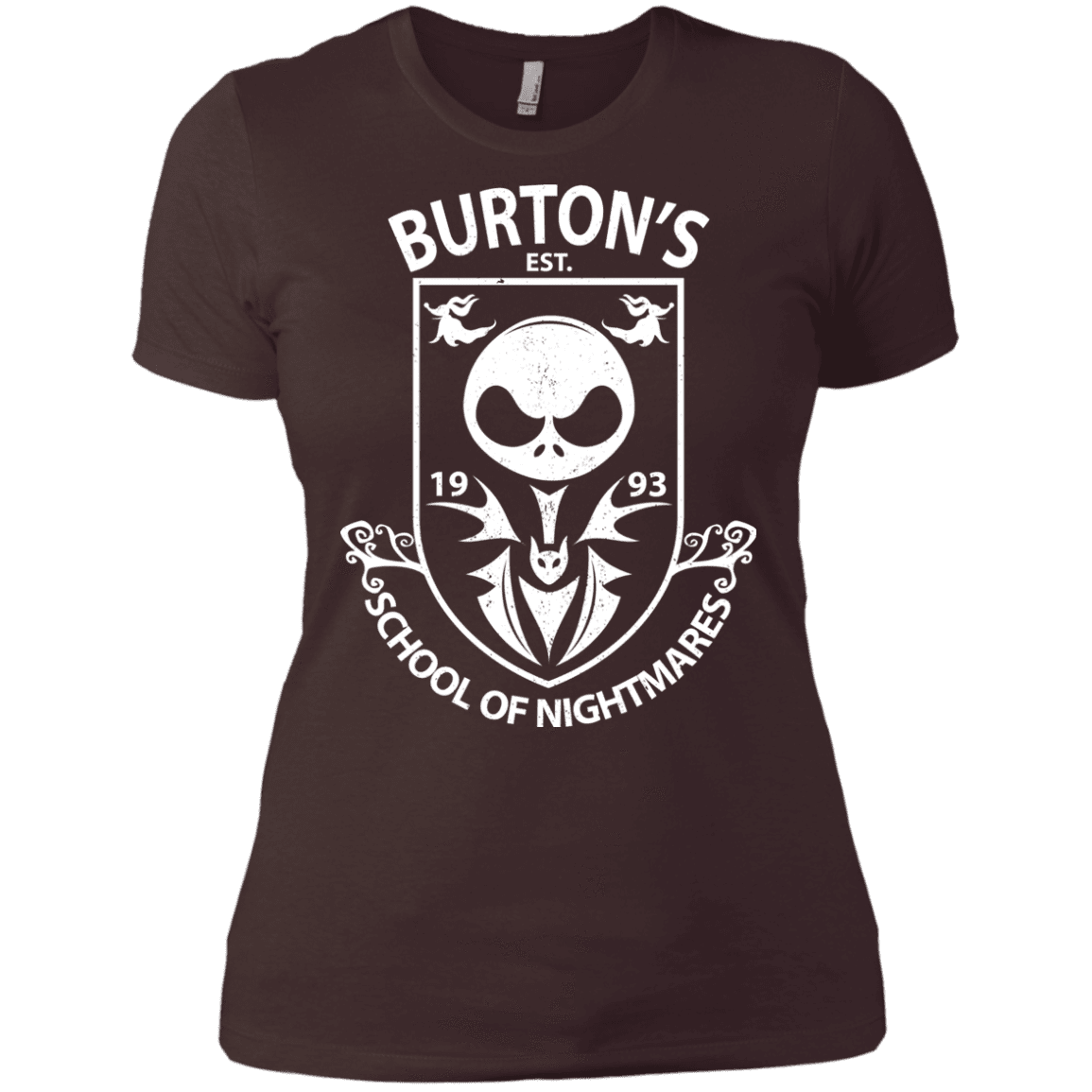 T-Shirts Dark Chocolate / X-Small Burtons School of Nightmares Women's Premium T-Shirt