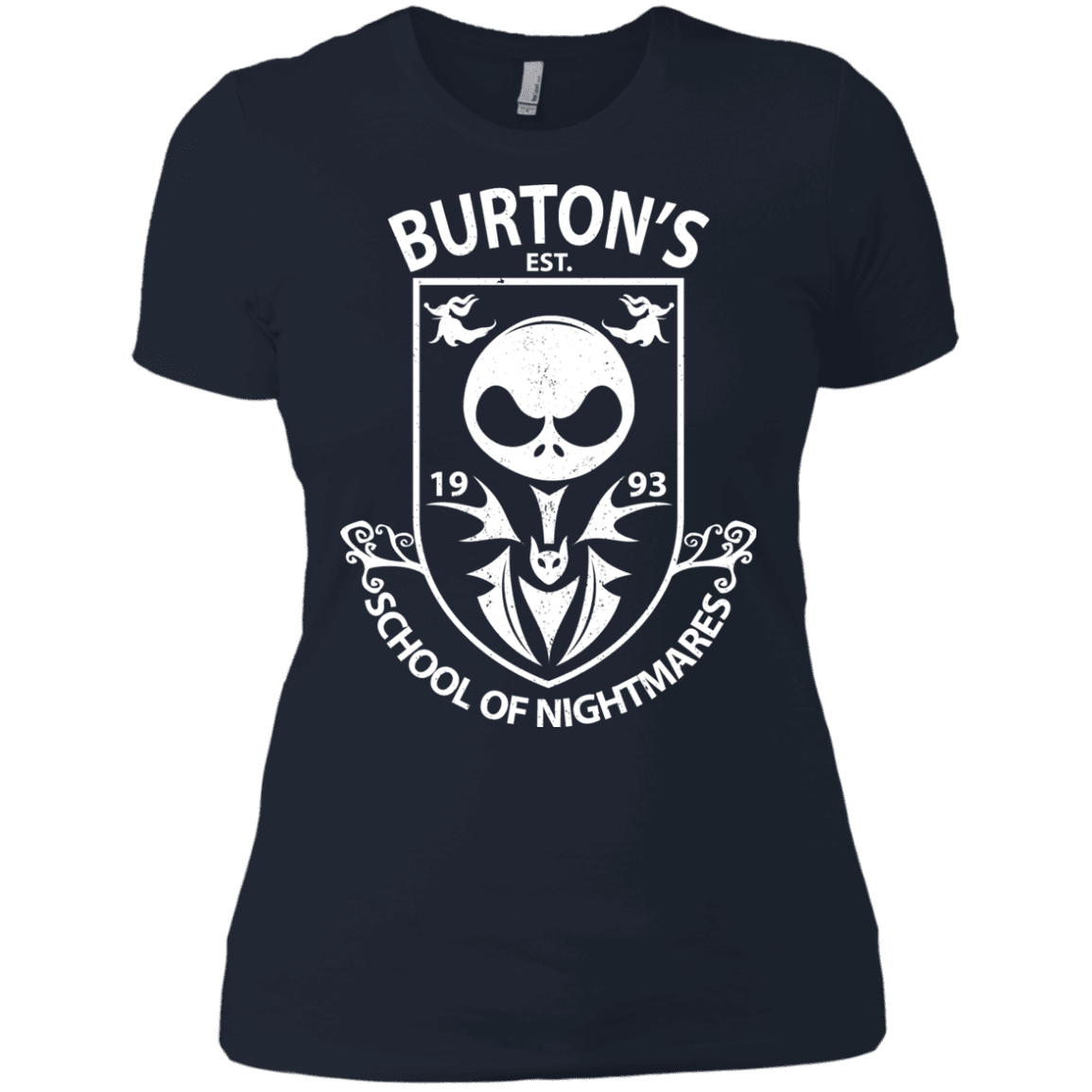 T-Shirts Midnight Navy / X-Small Burtons School of Nightmares Women's Premium T-Shirt