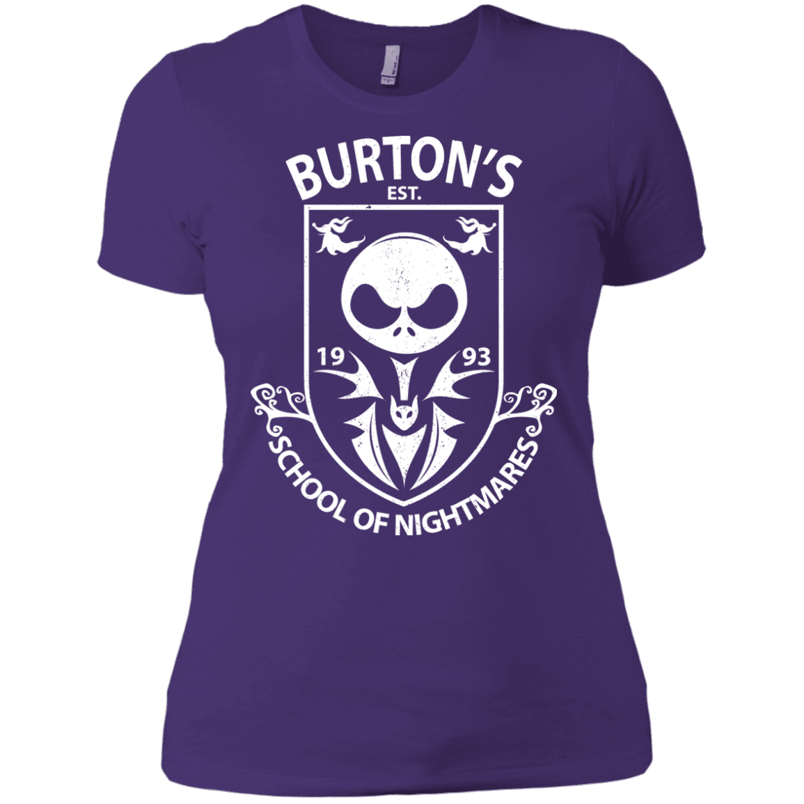 T-Shirts Purple / X-Small Burtons School of Nightmares Women's Premium T-Shirt