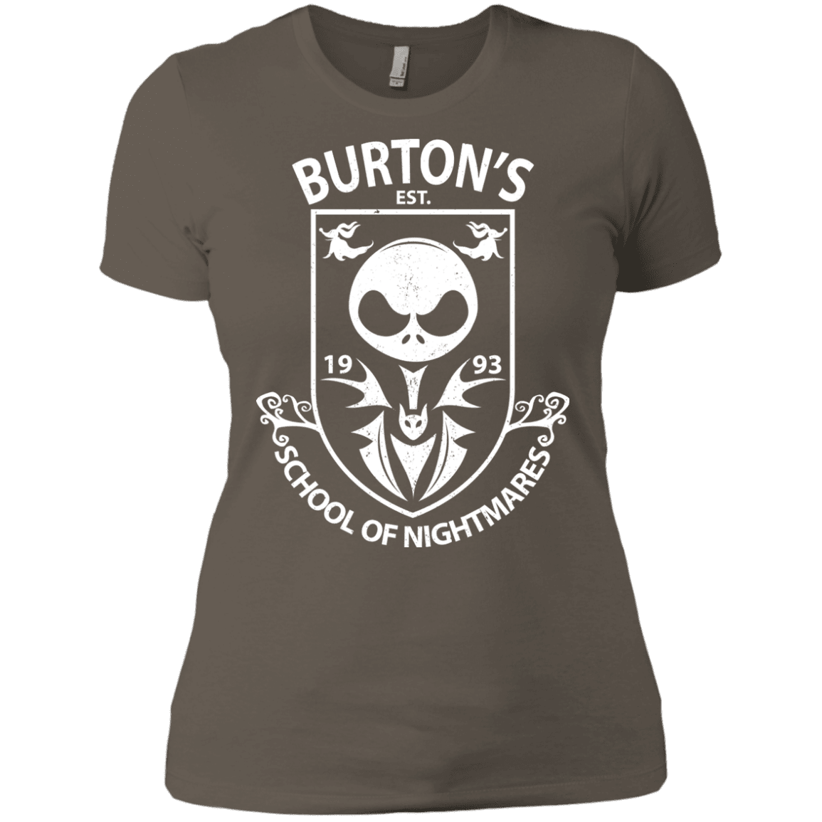 T-Shirts Warm Grey / X-Small Burtons School of Nightmares Women's Premium T-Shirt