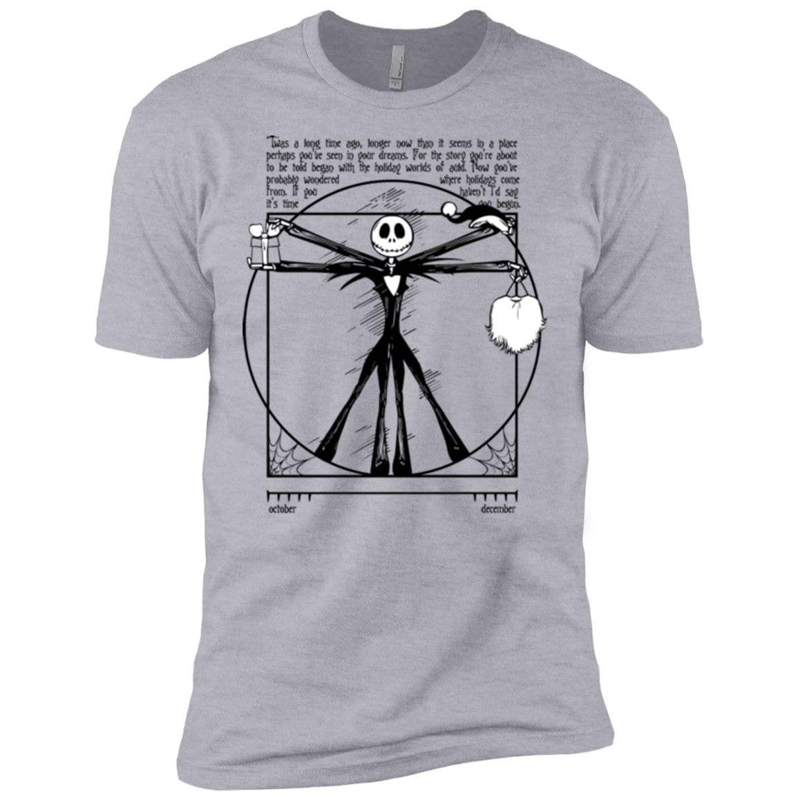 T-Shirts Heather Grey / X-Small Burtruvian Man Men's Premium T-Shirt