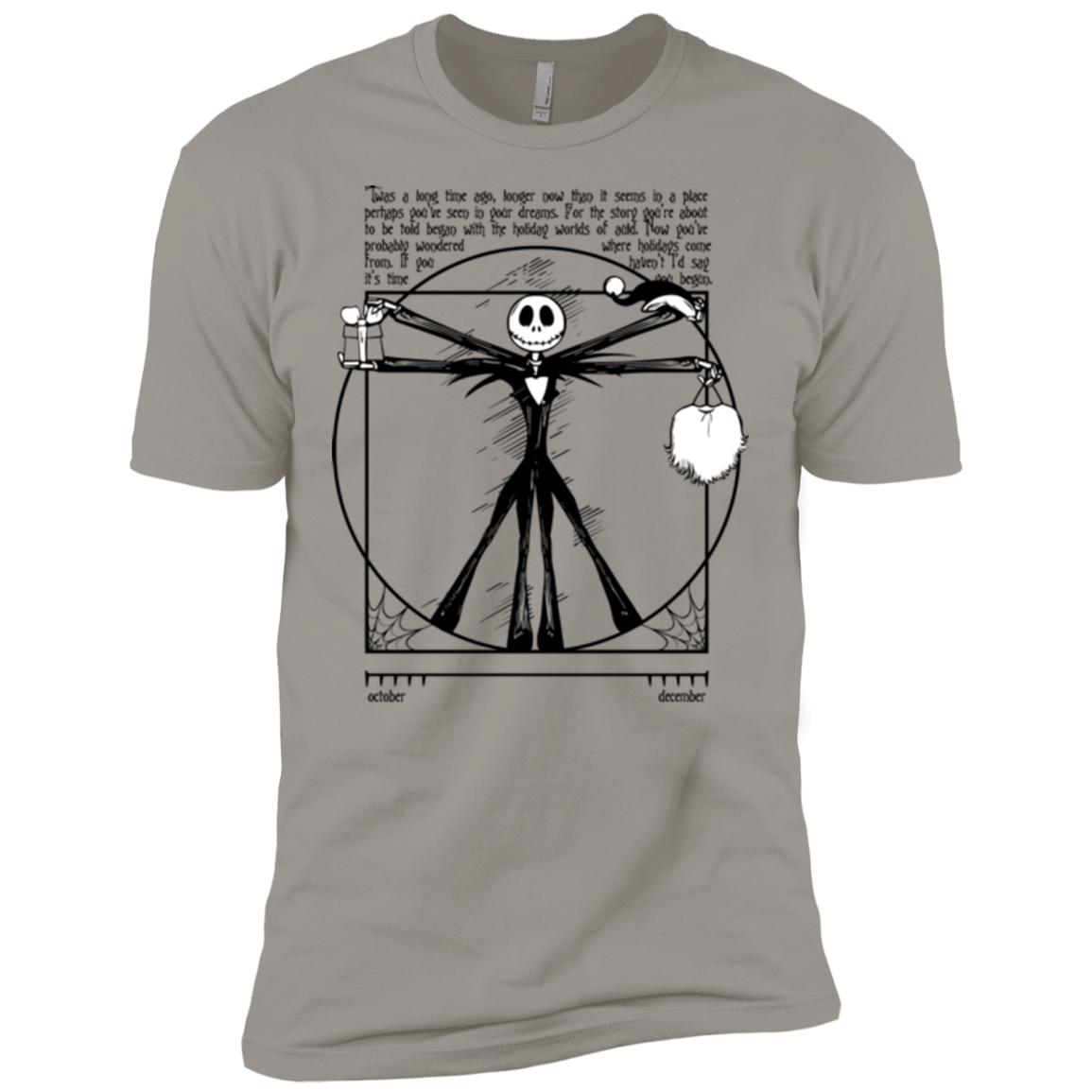 T-Shirts Light Grey / X-Small Burtruvian Man Men's Premium T-Shirt