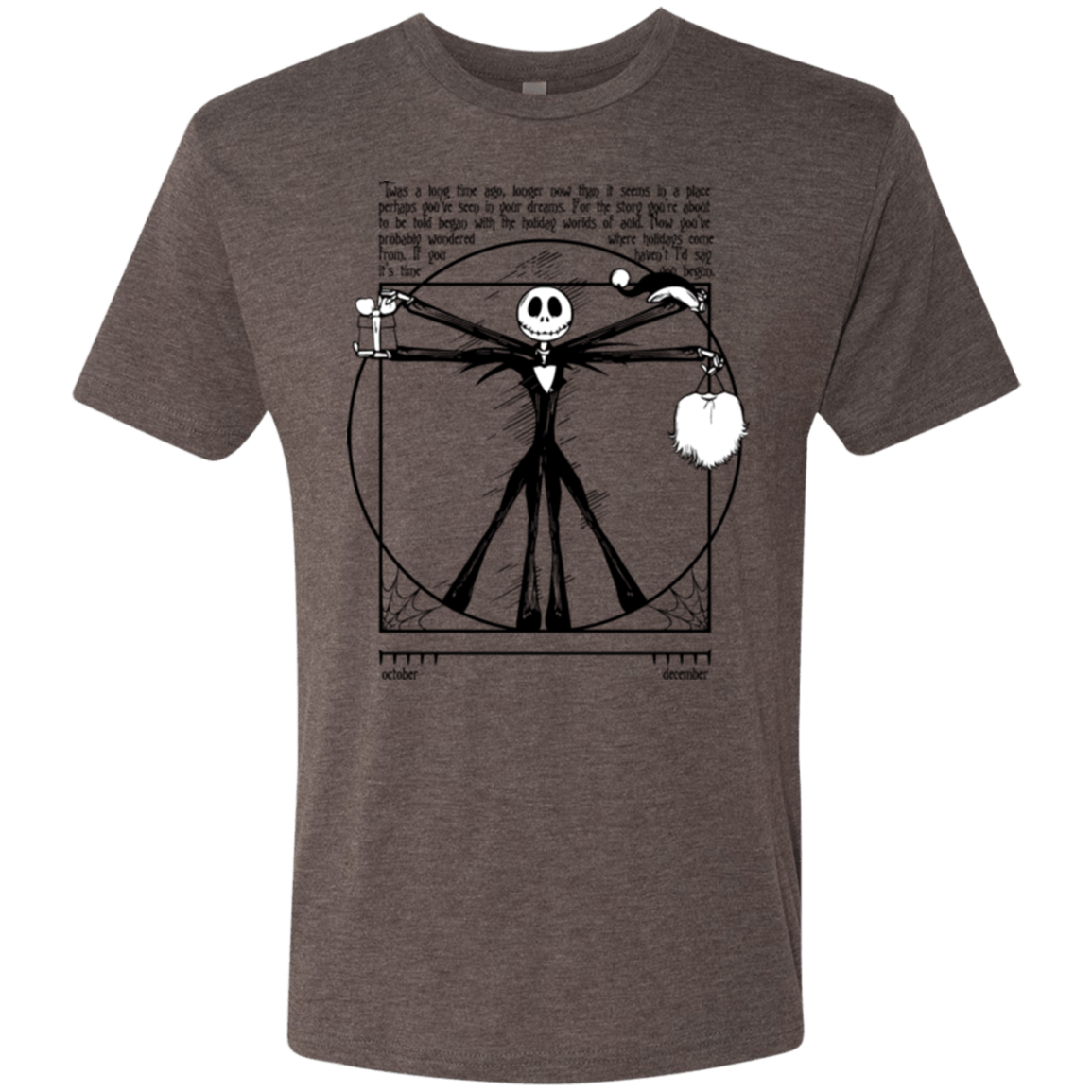 T-Shirts Macchiato / Small Burtruvian Man Men's Triblend T-Shirt