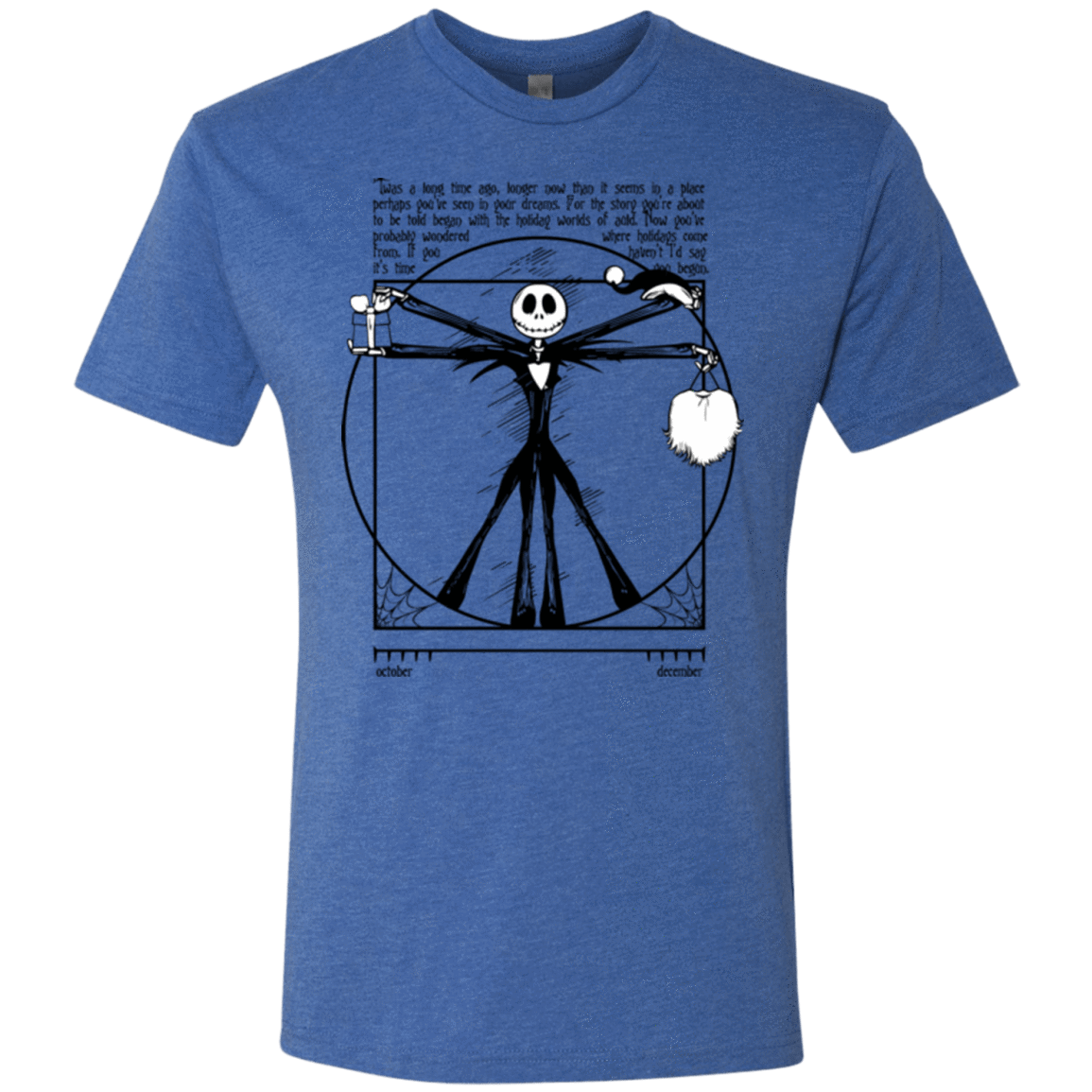 T-Shirts Vintage Royal / Small Burtruvian Man Men's Triblend T-Shirt