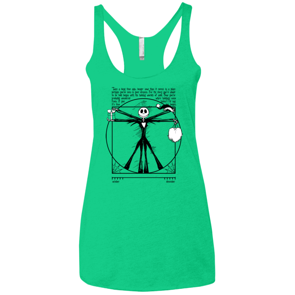 T-Shirts Envy / X-Small Burtruvian Man Women's Triblend Racerback Tank
