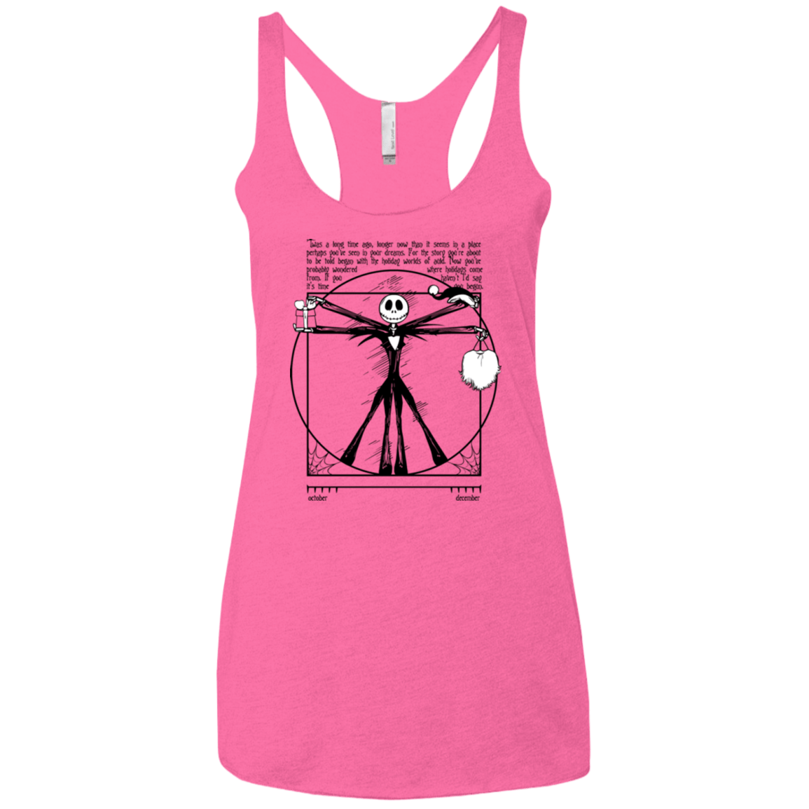 T-Shirts Vintage Pink / X-Small Burtruvian Man Women's Triblend Racerback Tank