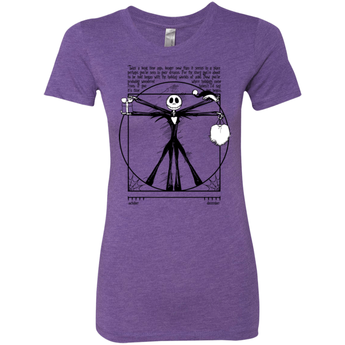 T-Shirts Purple Rush / Small Burtruvian Man Women's Triblend T-Shirt
