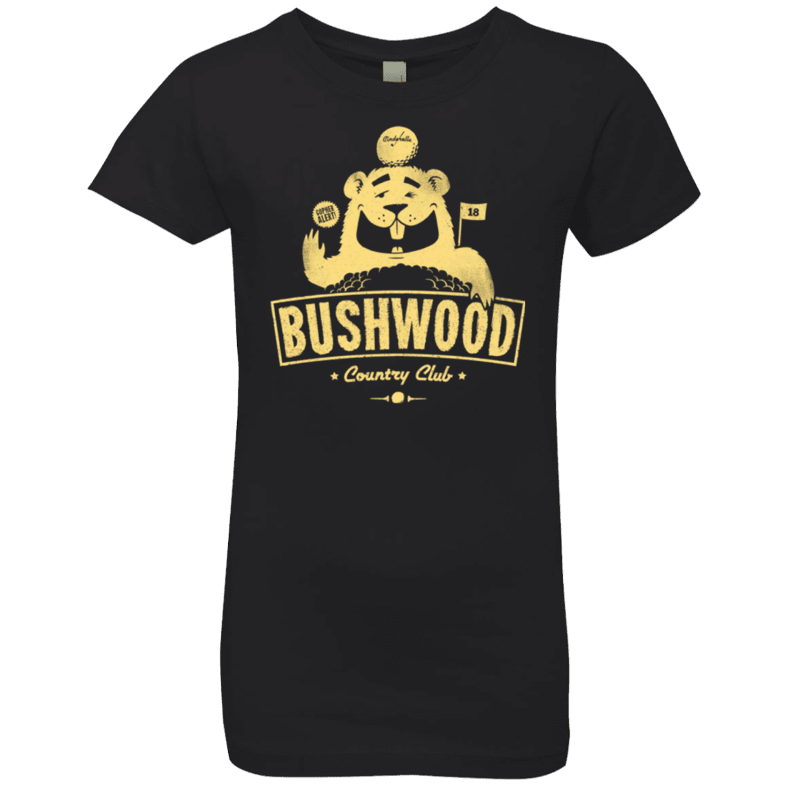 T-Shirts Black / YXS Bushwood Girls Premium T-Shirt