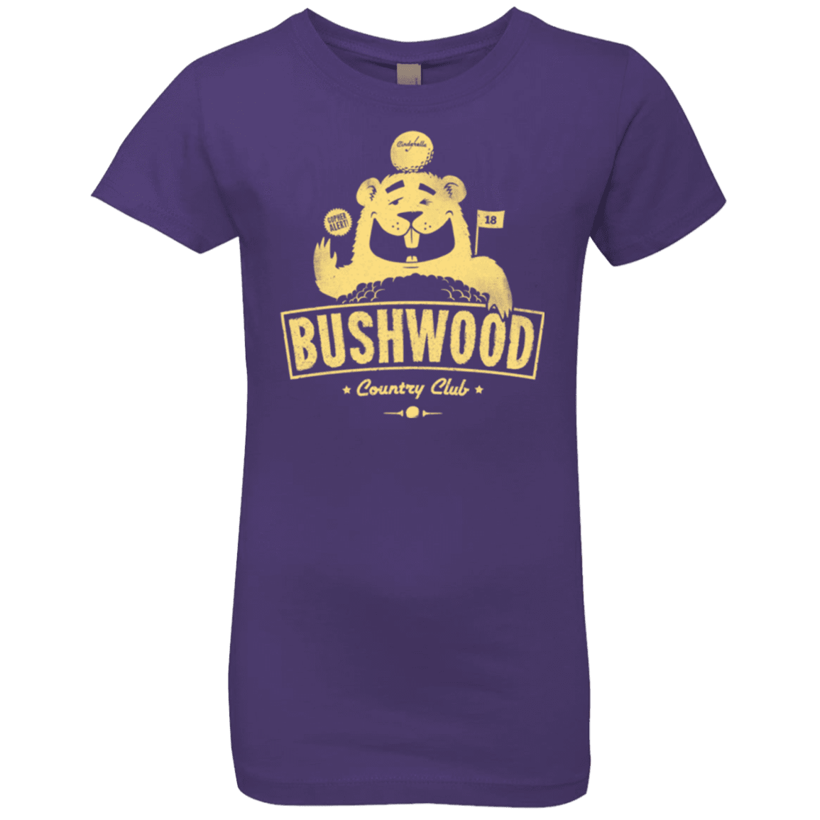 T-Shirts Purple Rush / YXS Bushwood Girls Premium T-Shirt