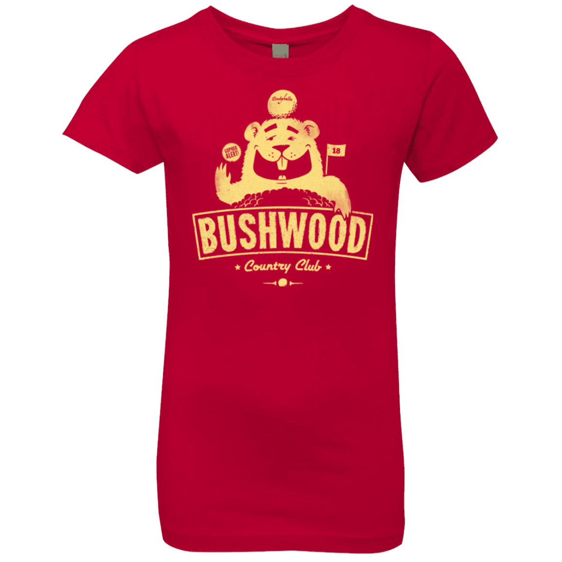 T-Shirts Red / YXS Bushwood Girls Premium T-Shirt