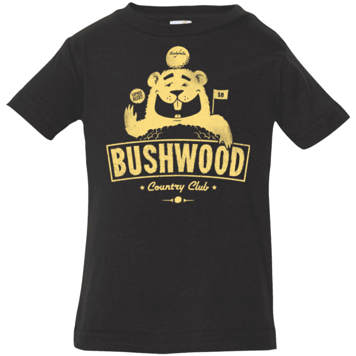 T-Shirts Black / 6 Months Bushwood Infant Premium T-Shirt