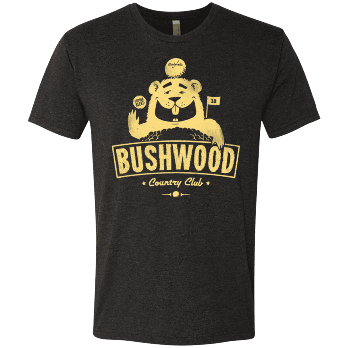 T-Shirts Vintage Black / Small Bushwood Men's Triblend T-Shirt