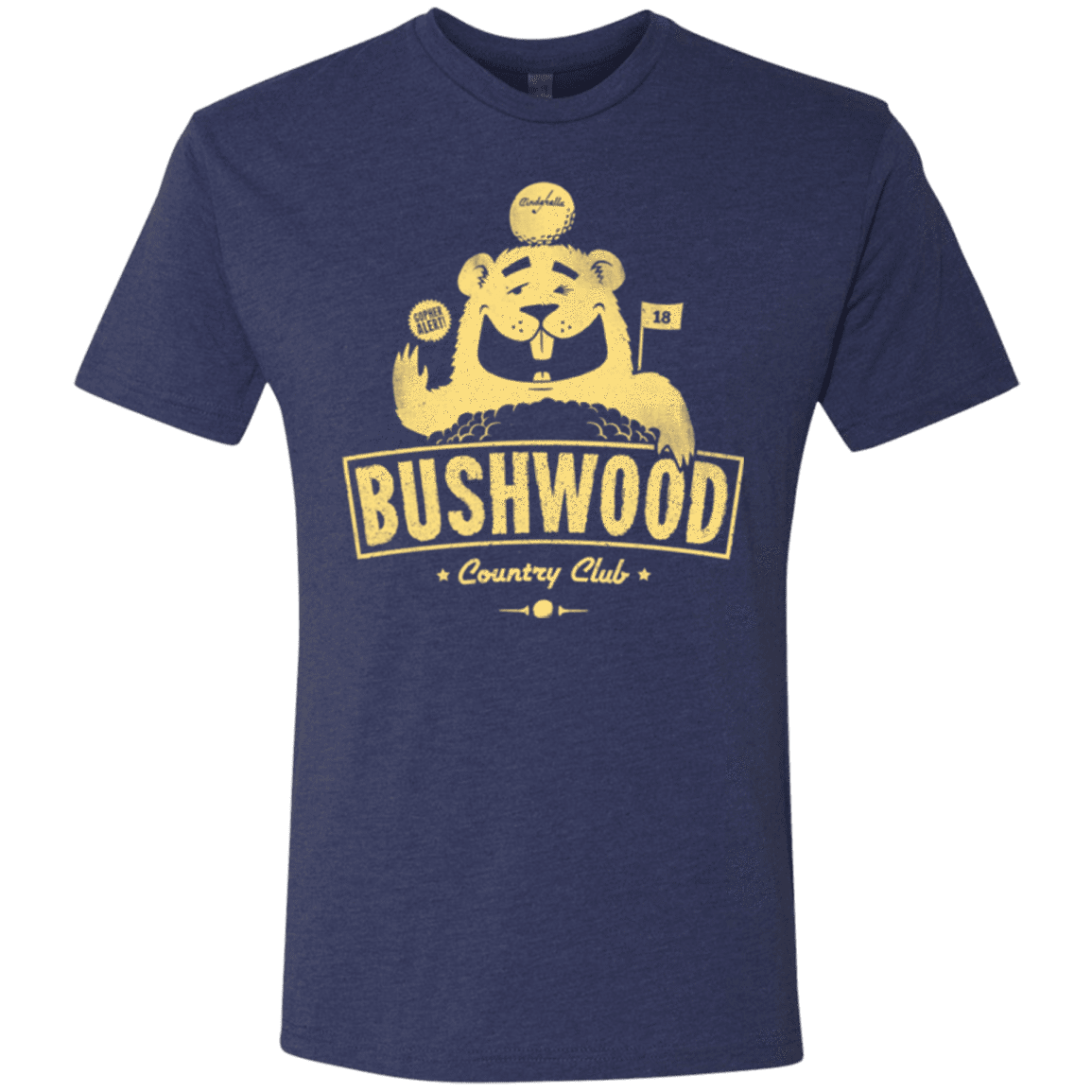 T-Shirts Vintage Navy / Small Bushwood Men's Triblend T-Shirt