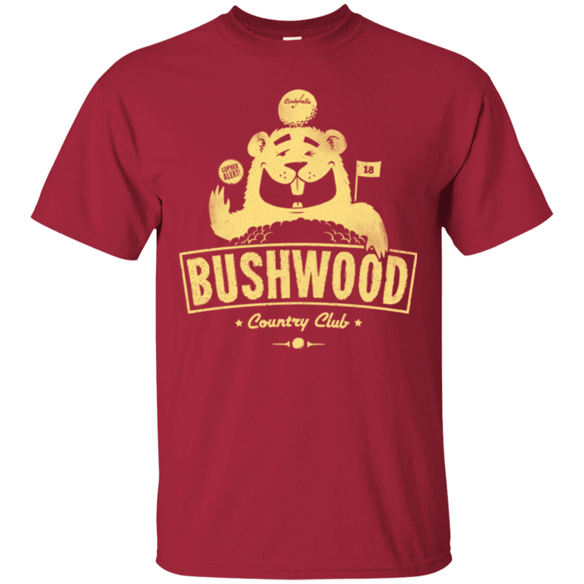 T-Shirts Cardinal / Small Bushwood T-Shirt