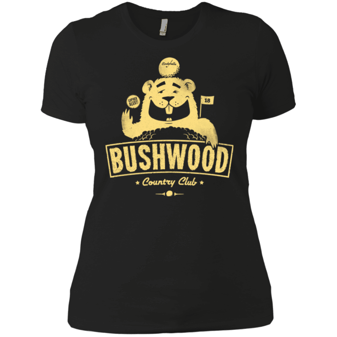 T-Shirts Black / X-Small Bushwood Women's Premium T-Shirt